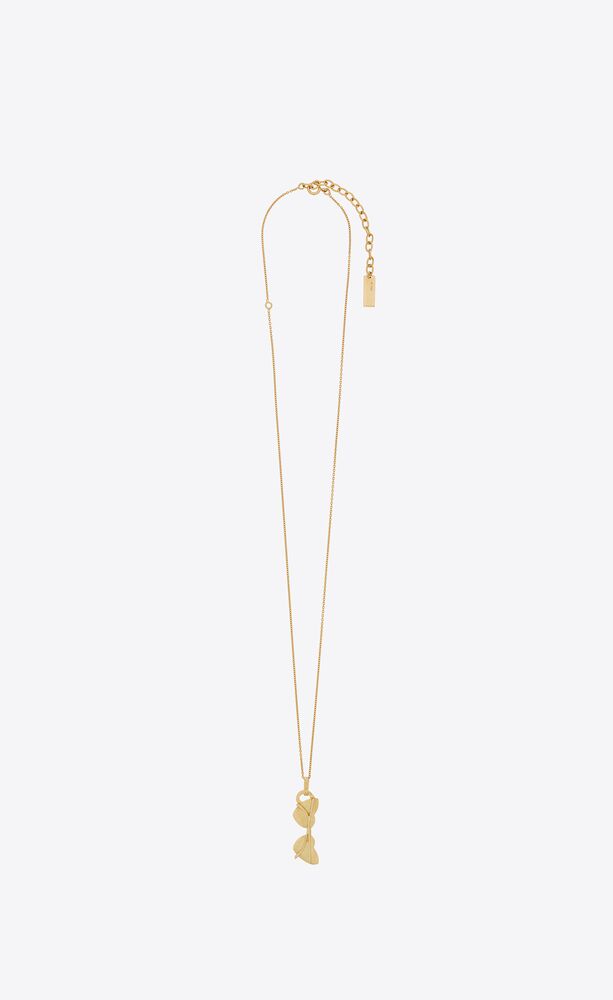 LOULOU sunglasses pendant necklace in 