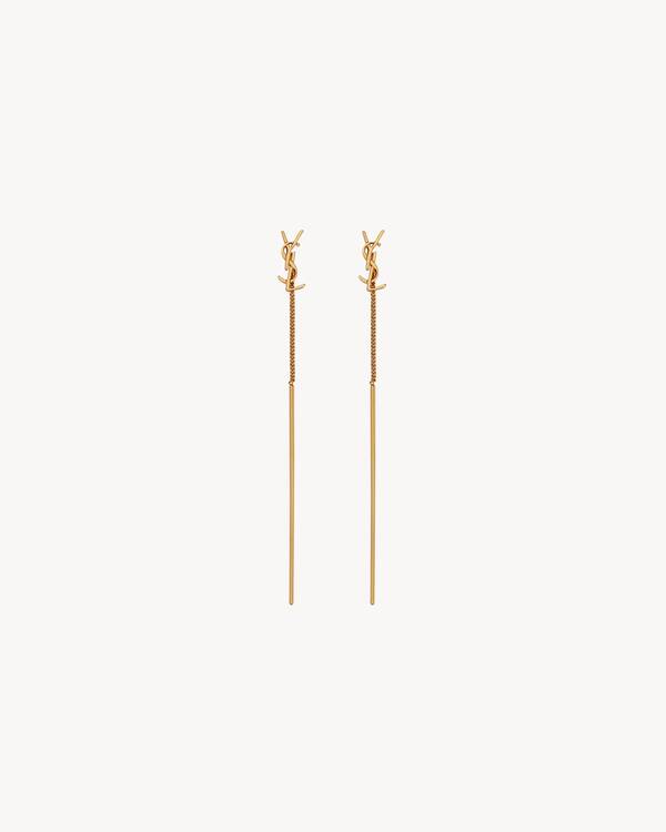 Yves saint Laurent on sale earrings