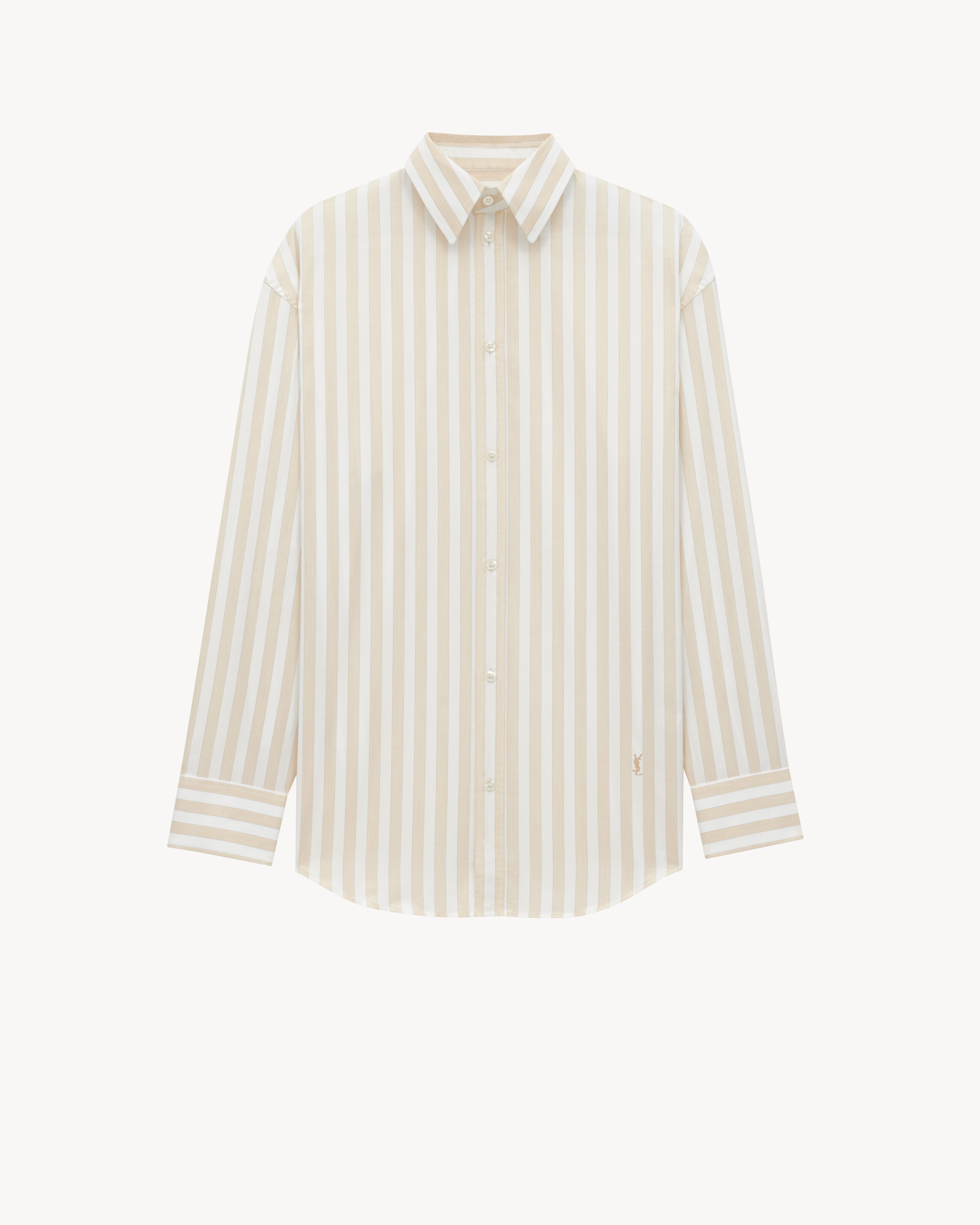 CASSANDRE shirt in striped cotton