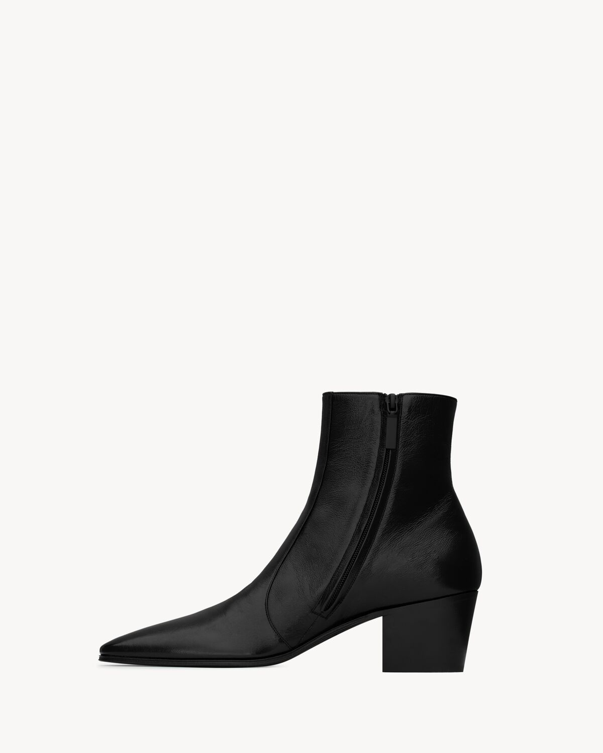 VASSILI boots en cuir lisse