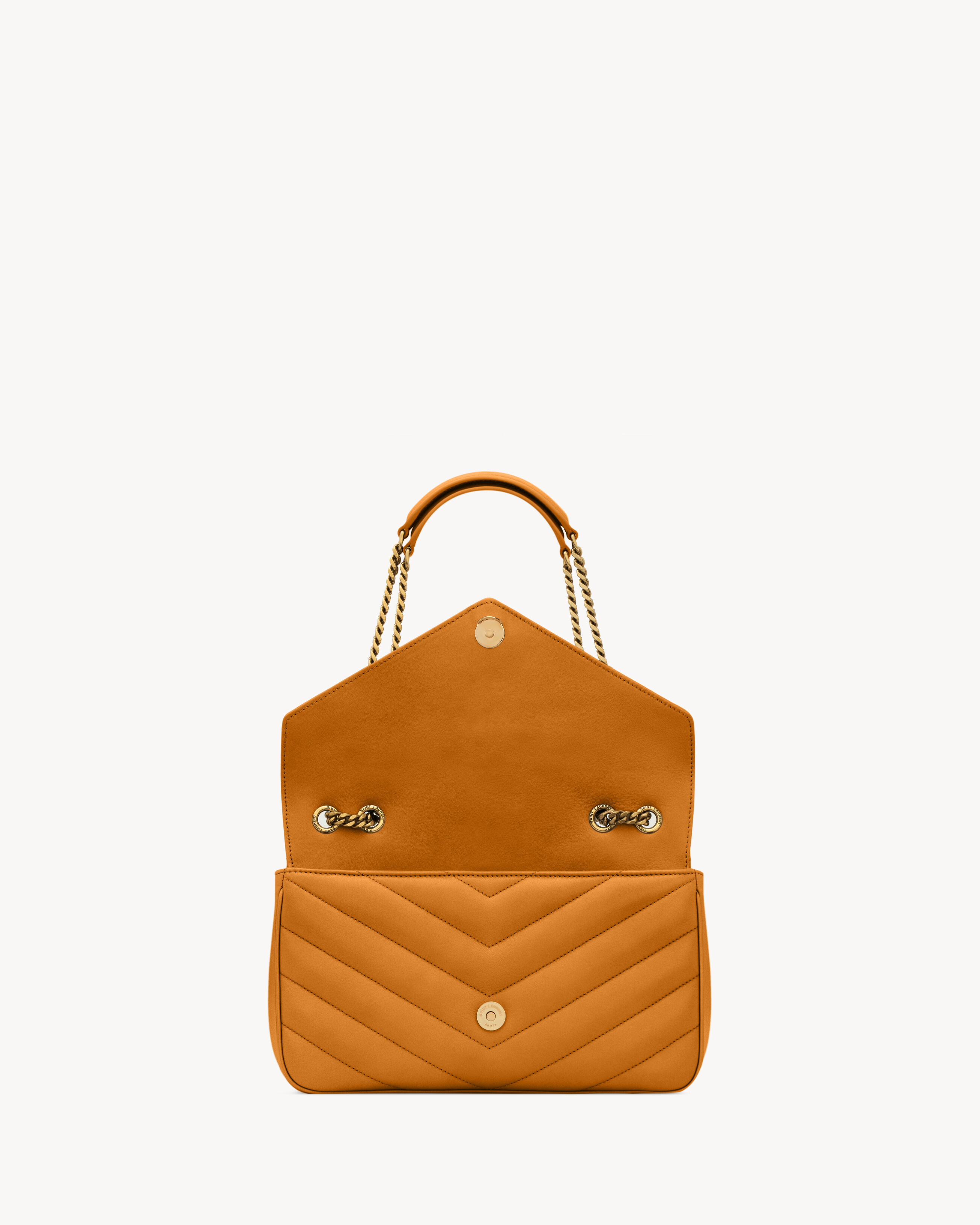 LOULOU medium in MATELASSÉ lambskin