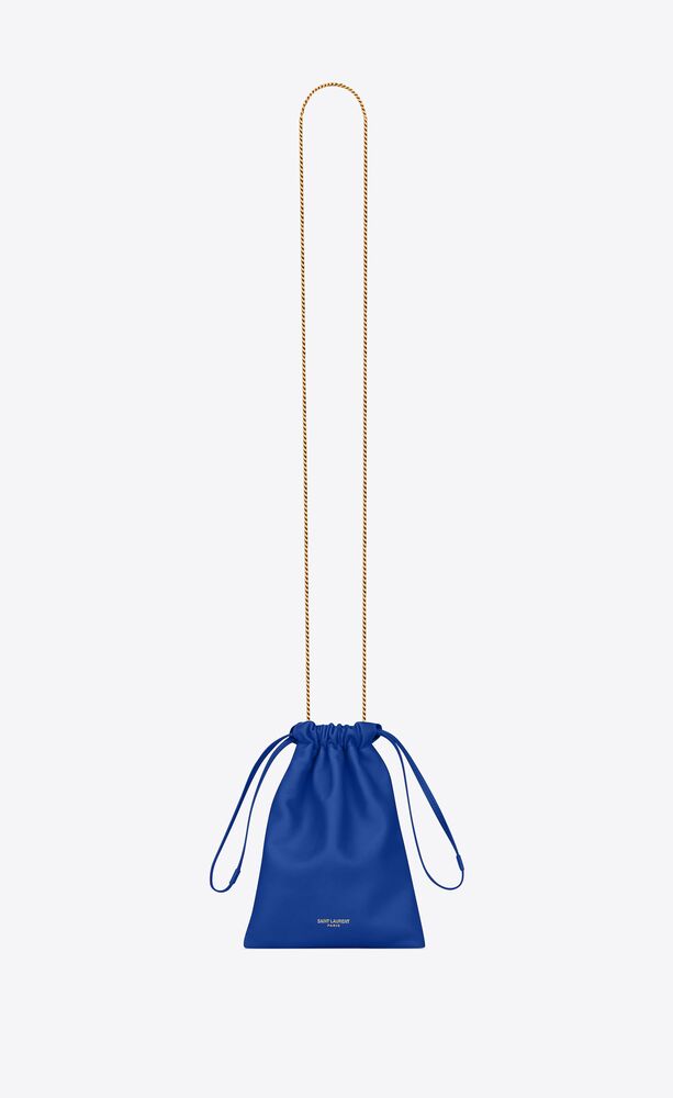 saint laurent drawstring bag