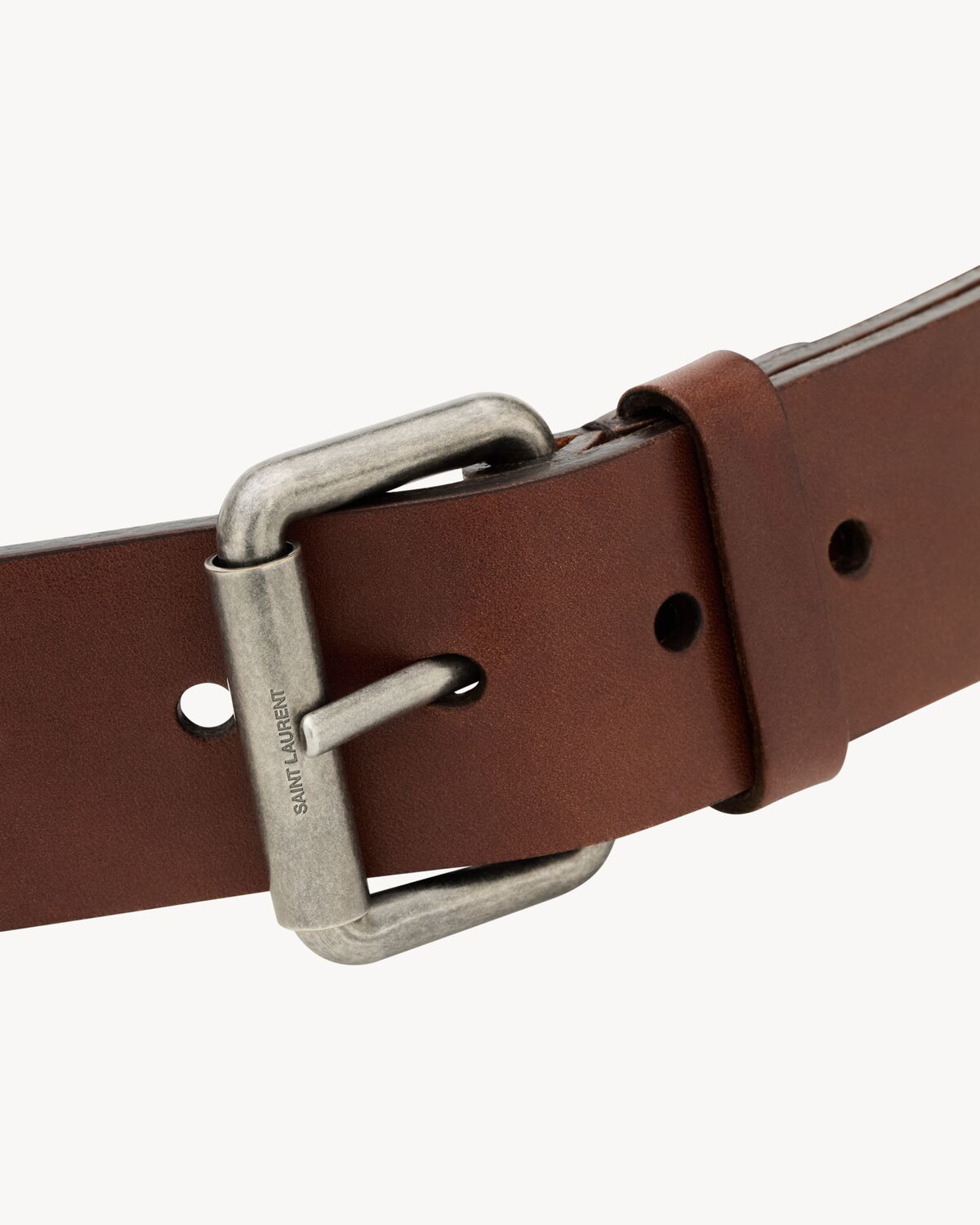 MOTORCYCLE belt in leather