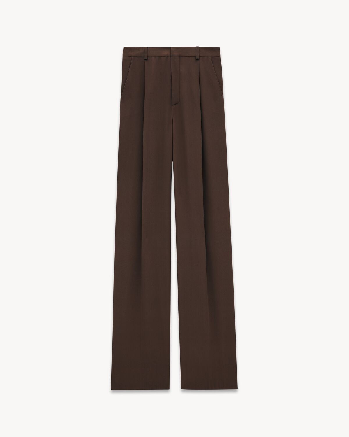 pants in silk crepe