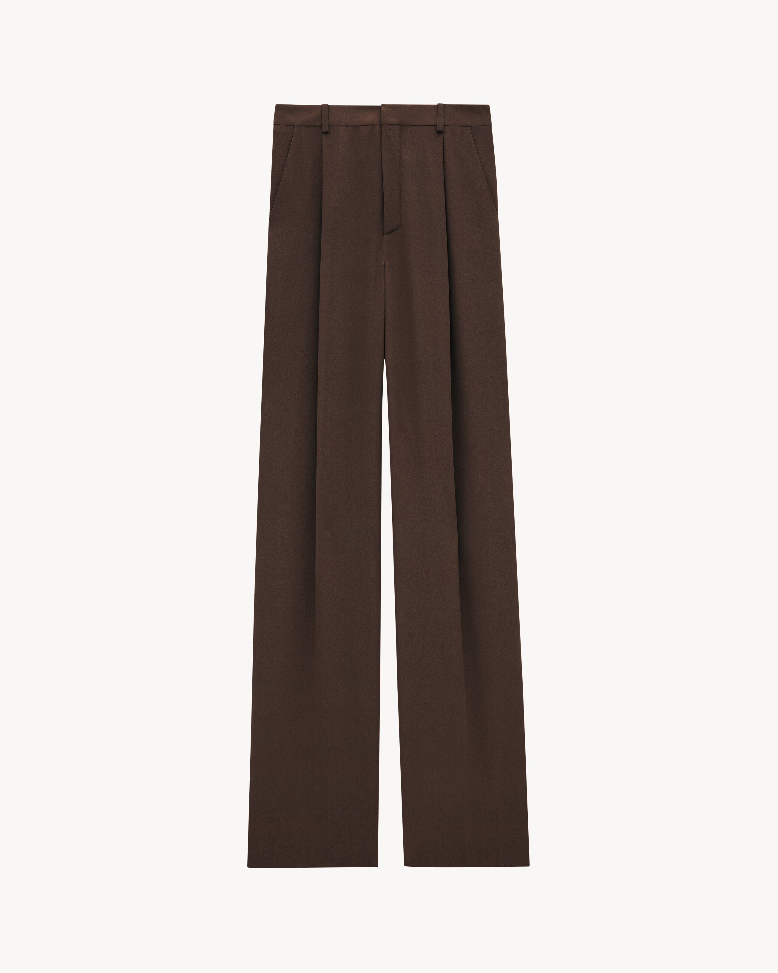 pants in silk crepe