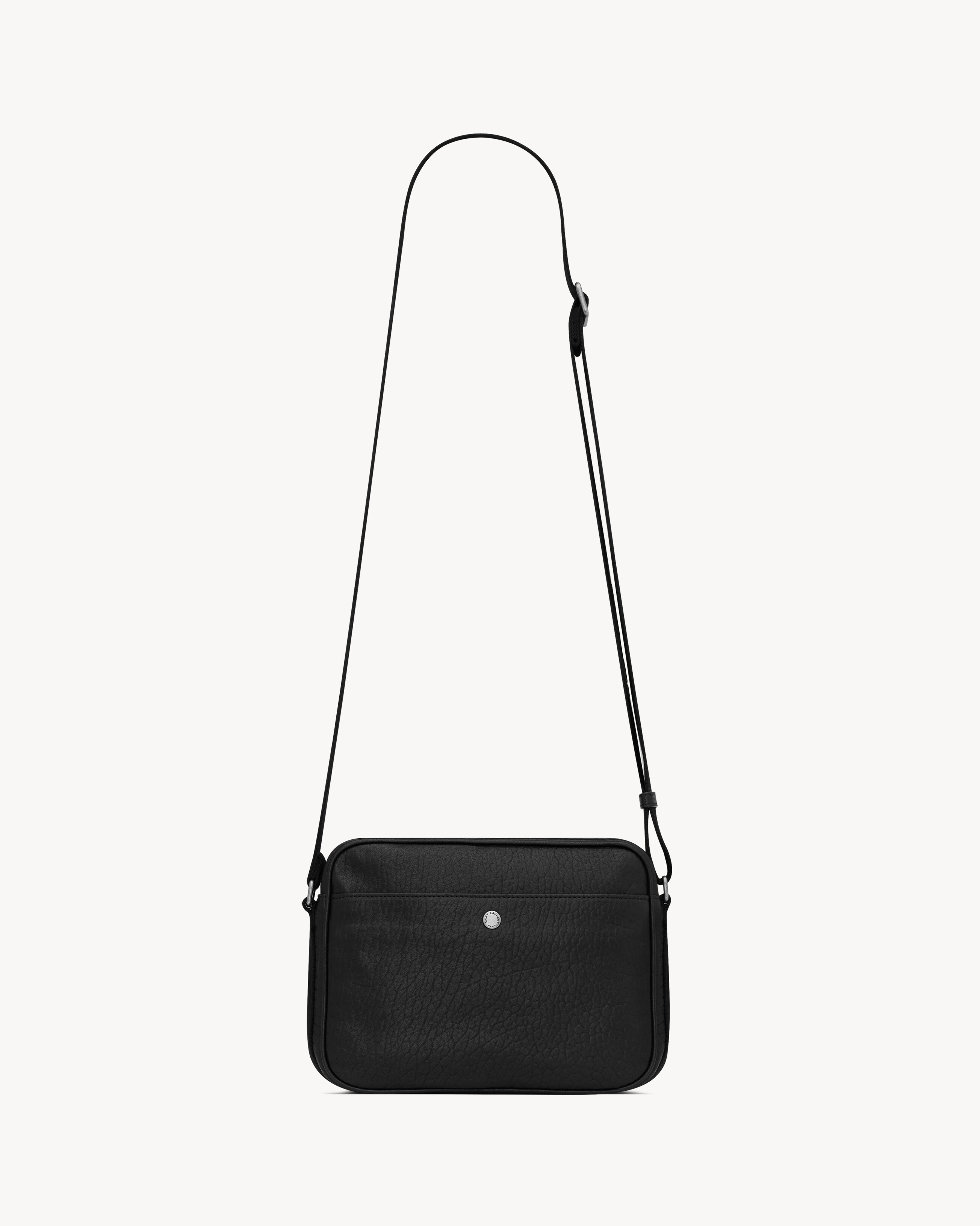 CITY SAINT LAURENT Kameratasche aus genarbtem Leder