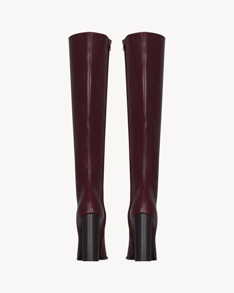 VENETIA bottes en cuir lisse