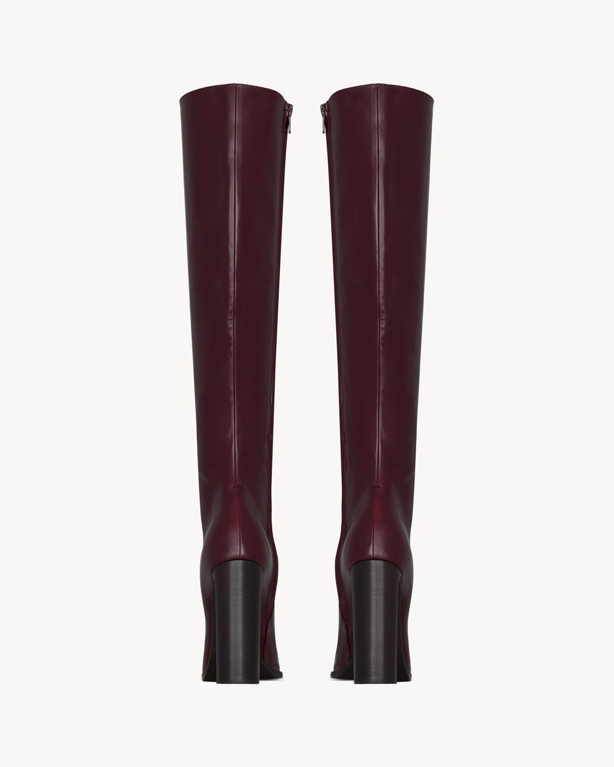 venetia bottes en cuir lisse