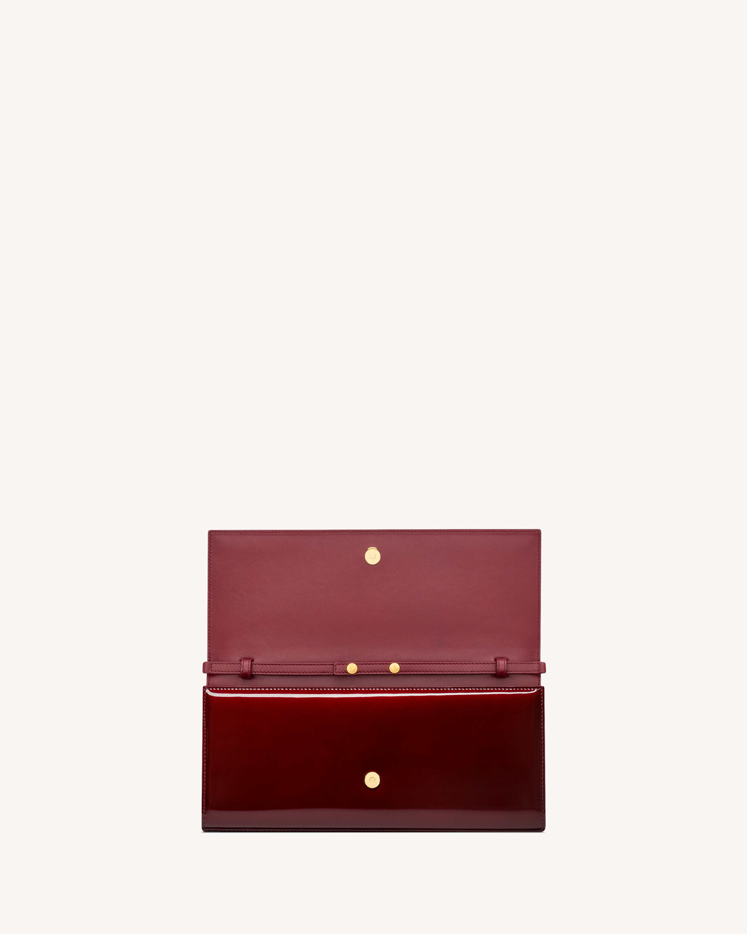 KATE clutch in patent leather