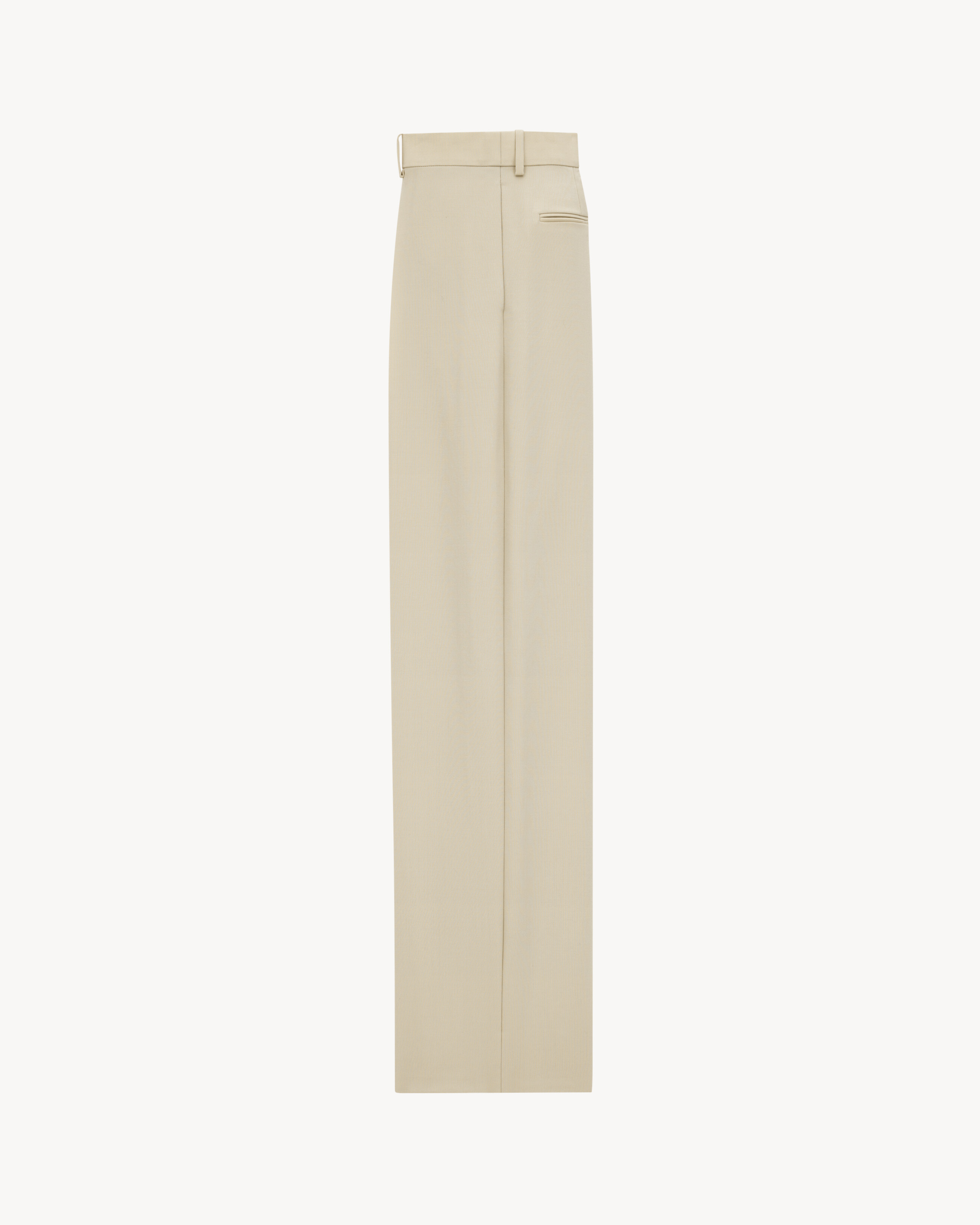 calça em lã leve