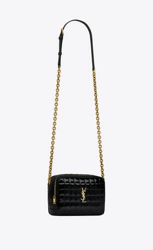 Leather handbag Yves Saint Laurent Black in Leather - 40382388