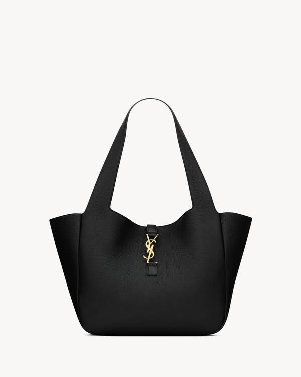 Ysl black leather purse sale