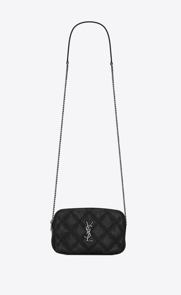 ysl becky double zip pouch