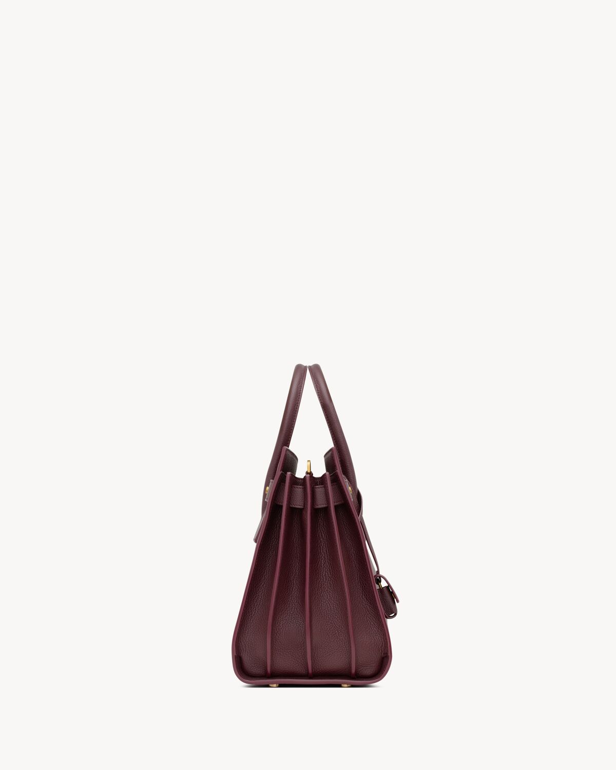 sac de jour in supple grained leather - small