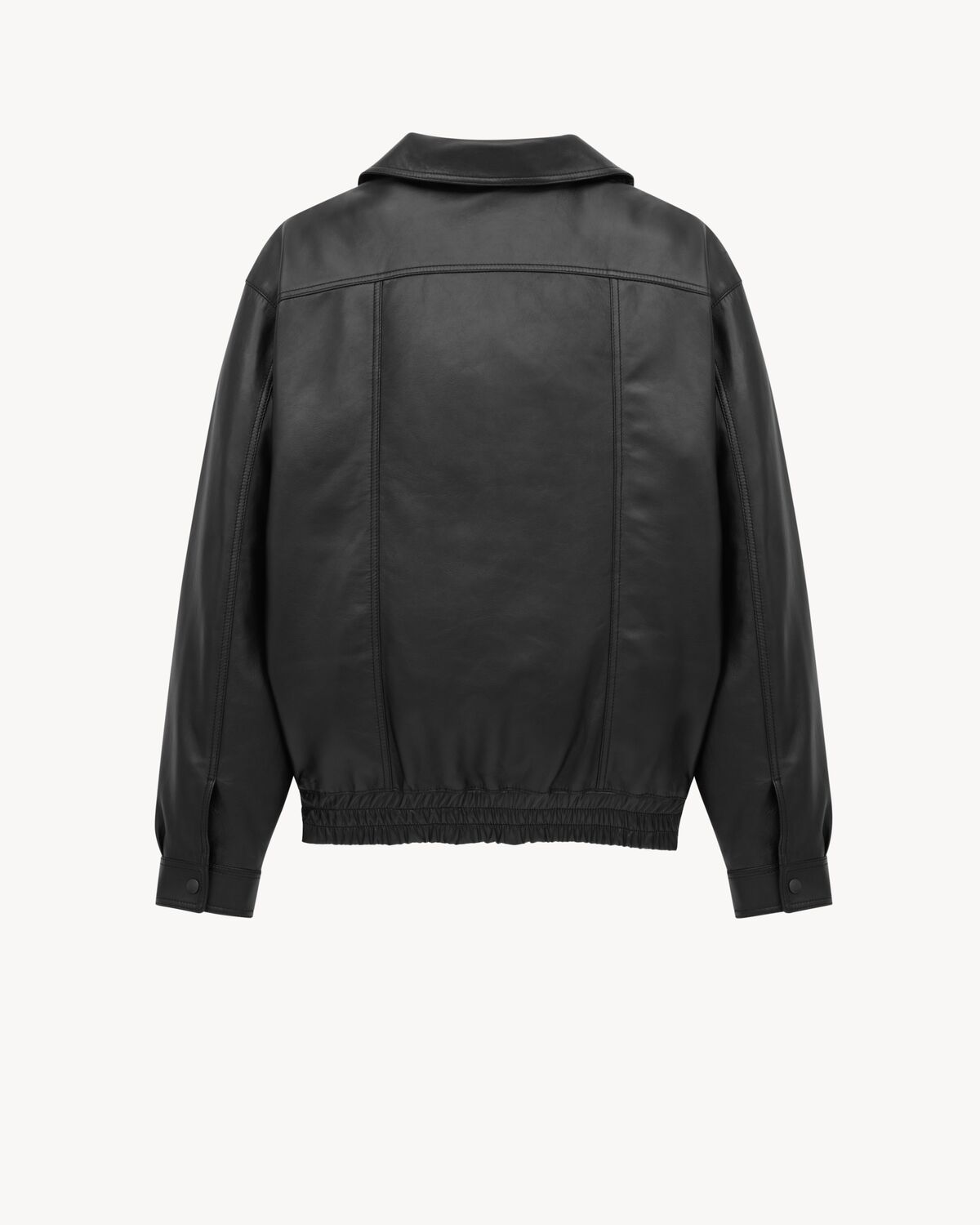 bomber jacket in lambskin