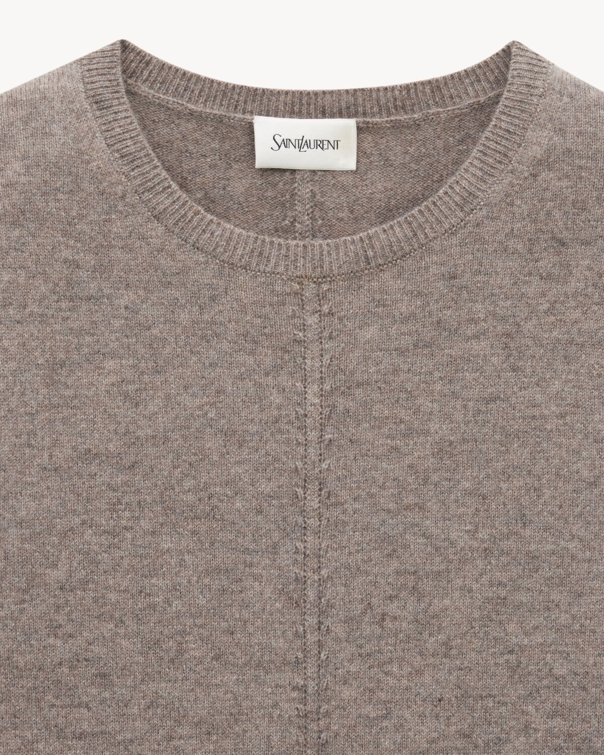 Pullover in cashmere con dettagli traforati