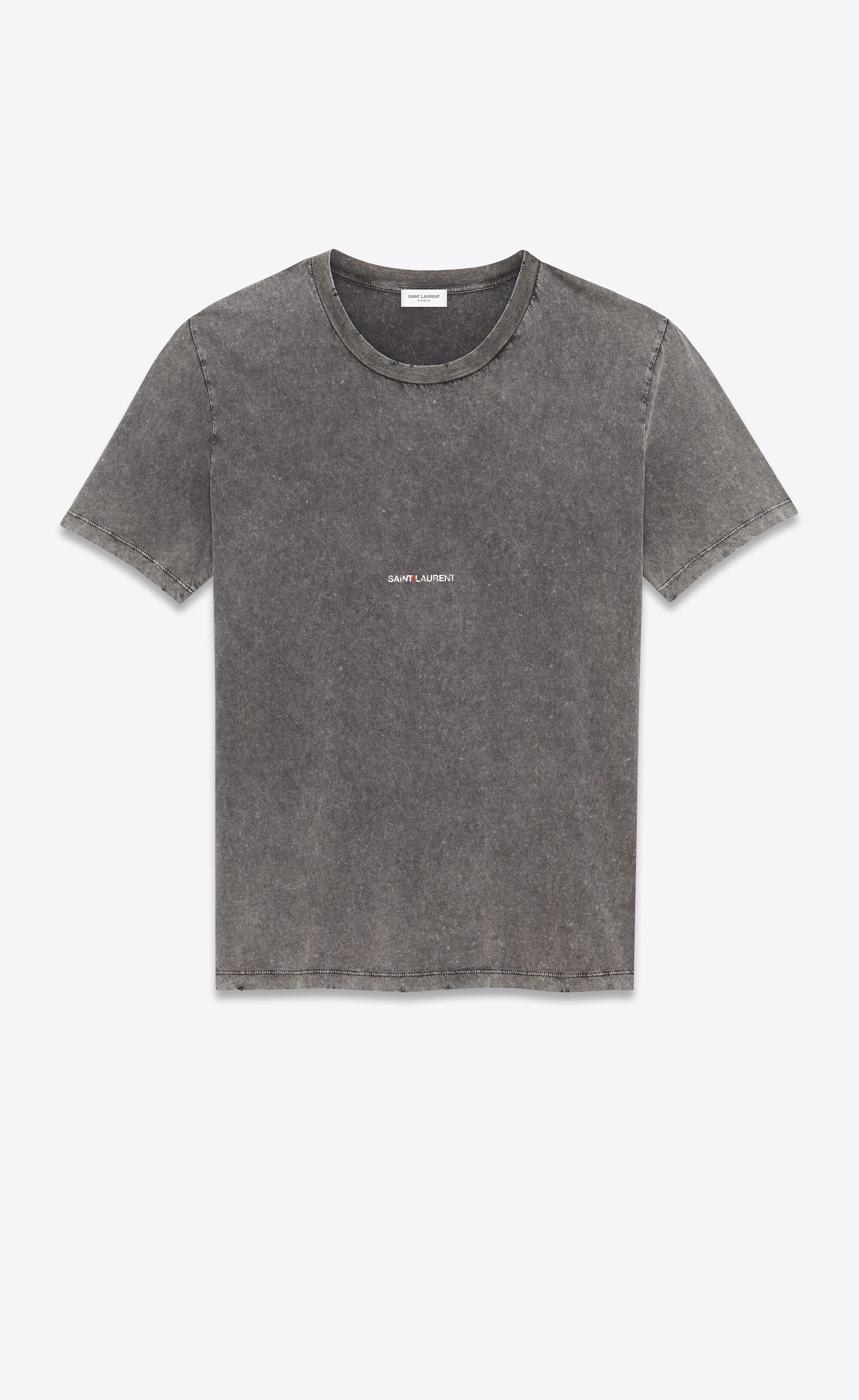 Saint Laurent T Shirt Black Top Sellers, 50% OFF | espirituviajero.com