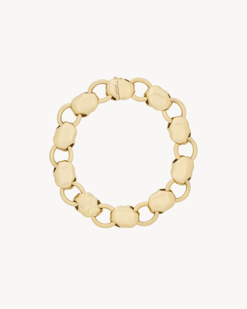 Collier à chaîne coquillage en métal