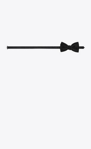yves bow tie in black velvet