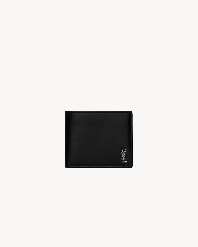 tiny cassandre east/west wallet in matte leather