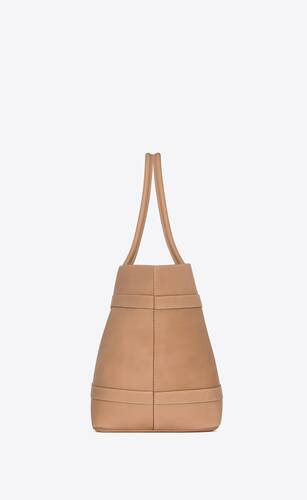 rive gauche tote bag in vegetable-tanned leather