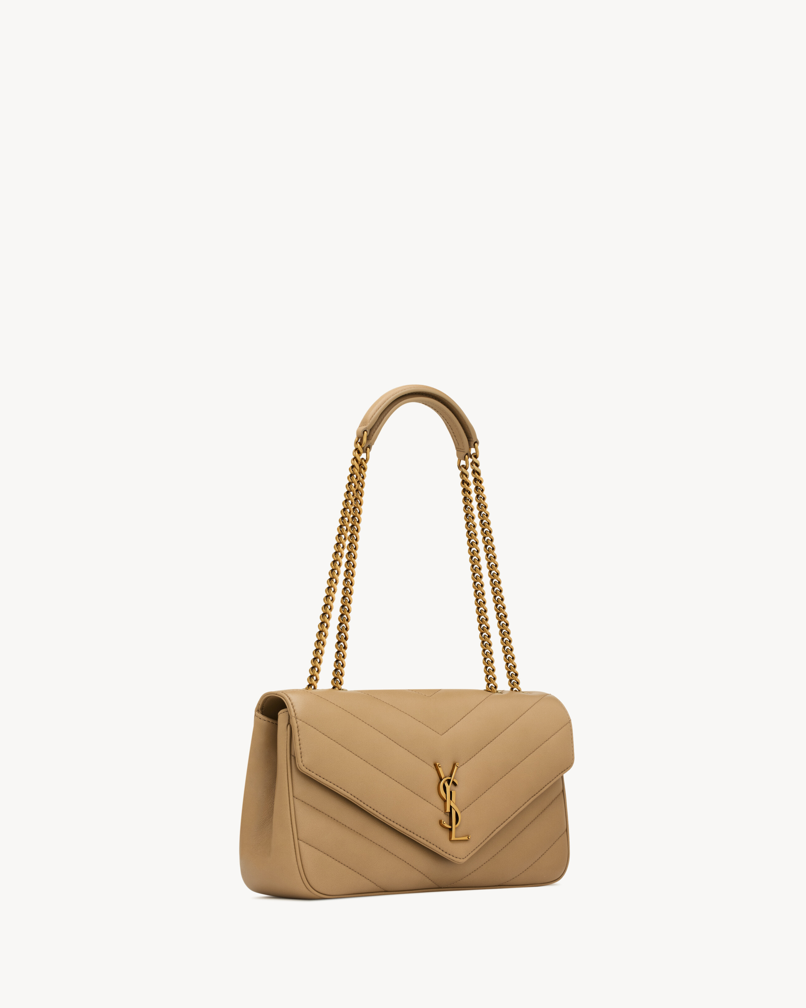 LOULOU medium in MATELASSÉ lambskin