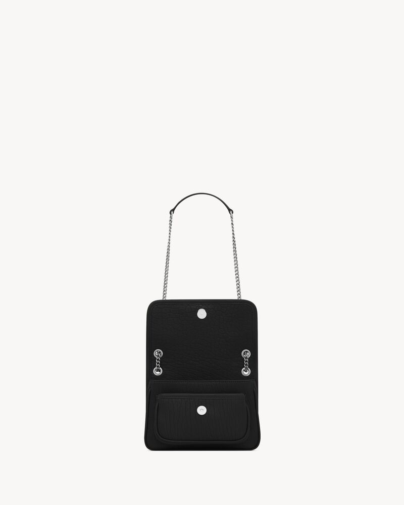 Borsa Niki mini in pelle di agnello martellata