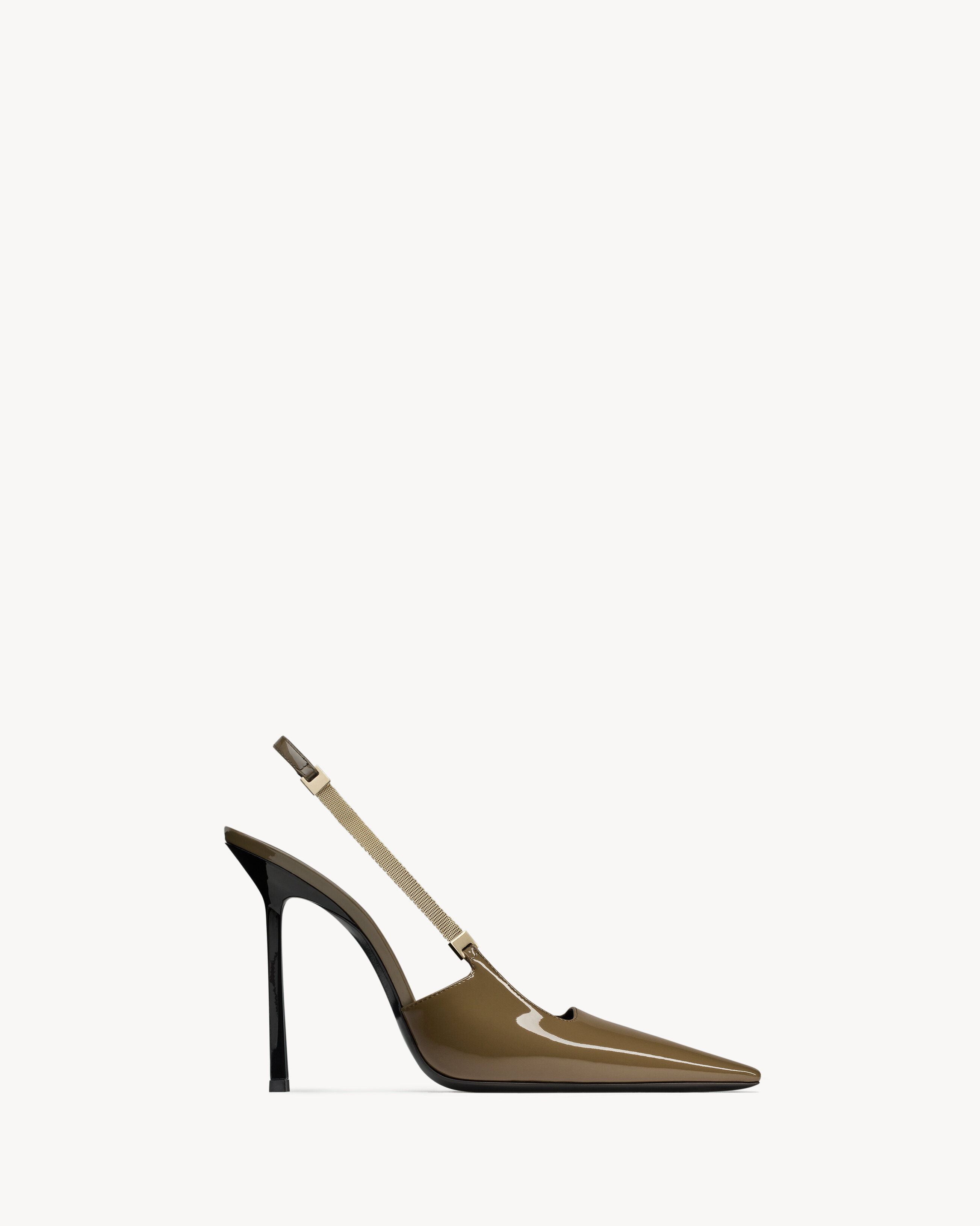 BLAKE slingback pumps in patent leather