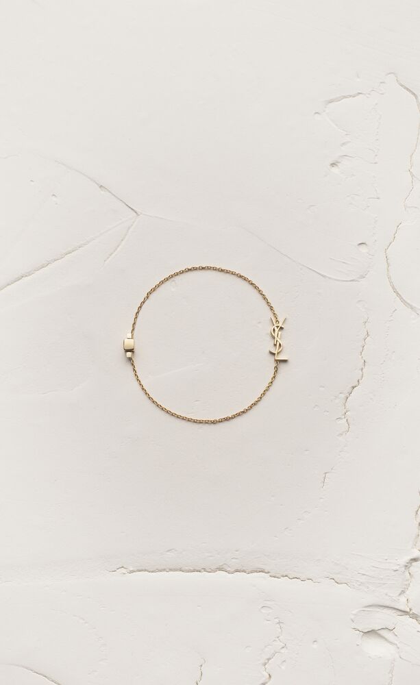 cassandre 18k黃金吊飾手環