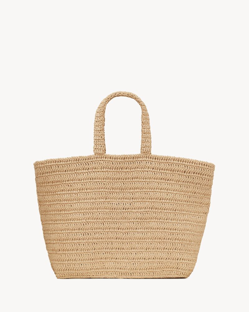 Rive gauche straw tote Clearance