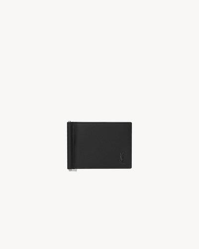 カサンドラ シャドウ SAINT LAURENT ビルクリップウォレット