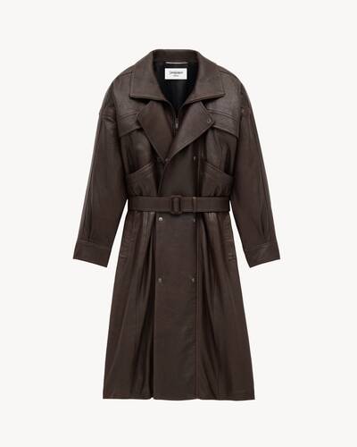ロングコート（バブルラムスキン） | Saint Laurent サン