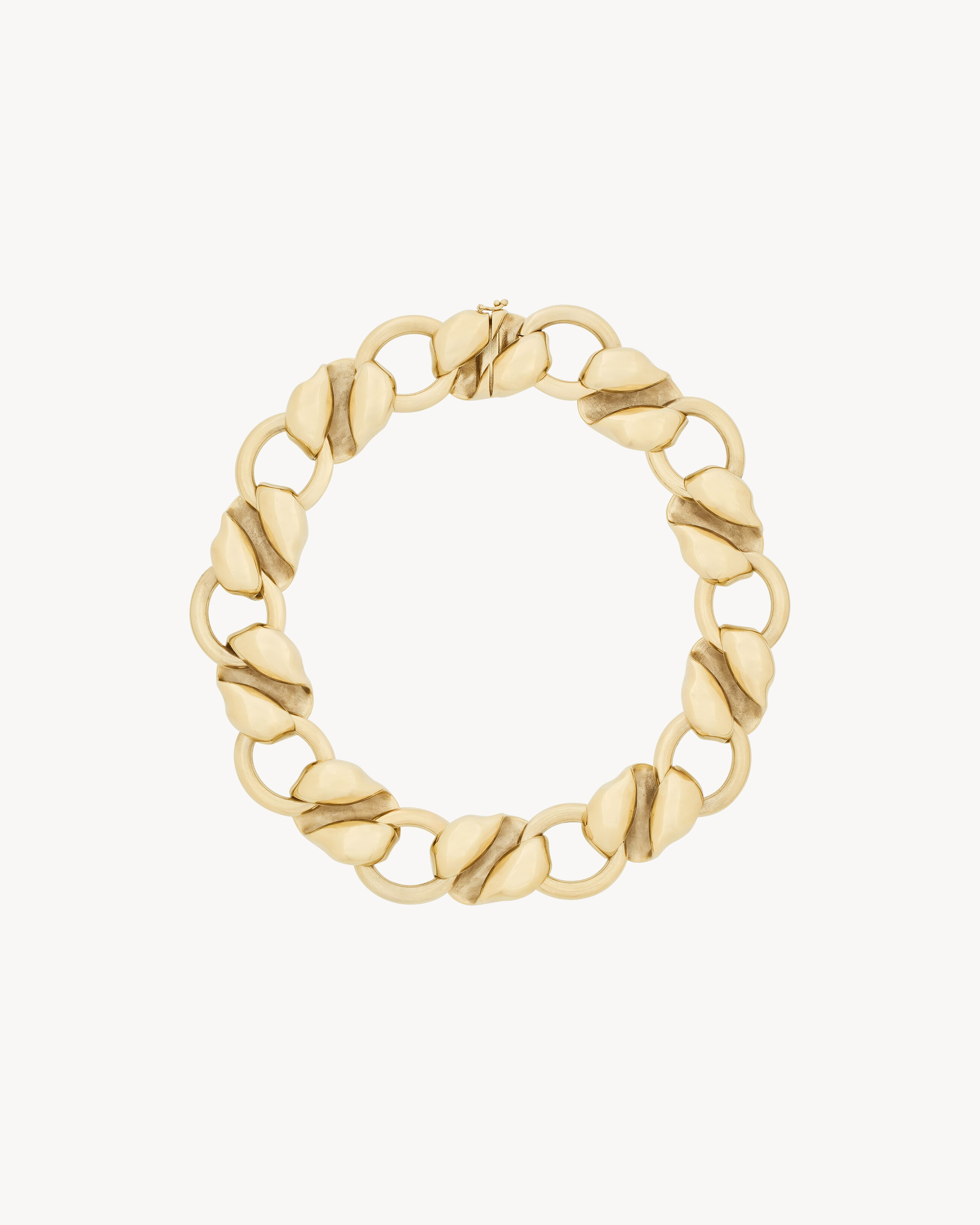 Collier à chaîne coquillage en métal