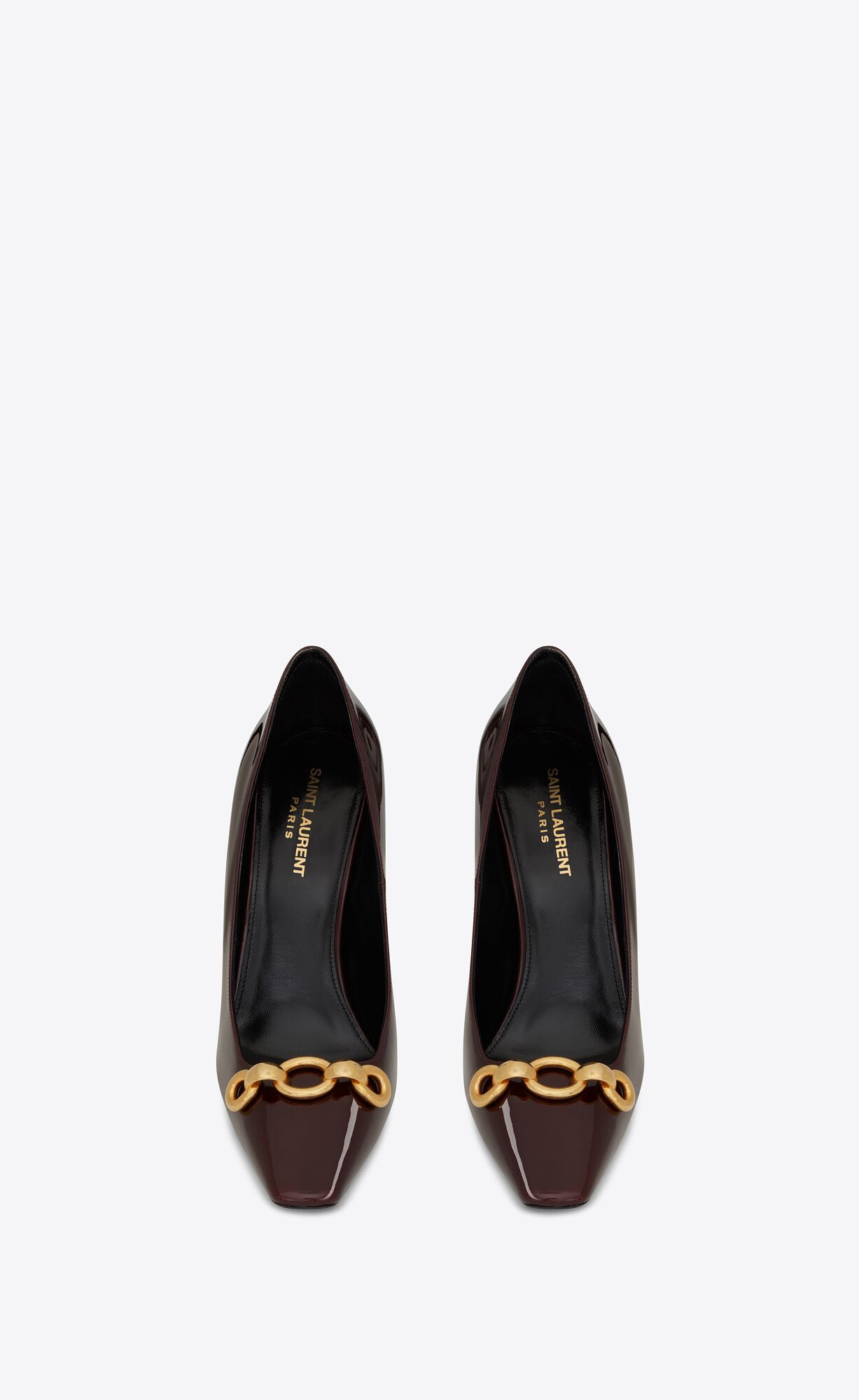 Severine pumps in patent leather