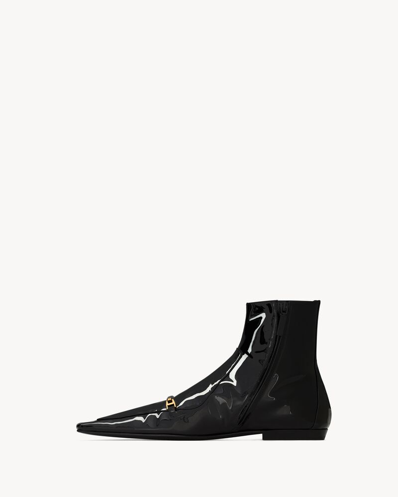MILTON boots in patent leather