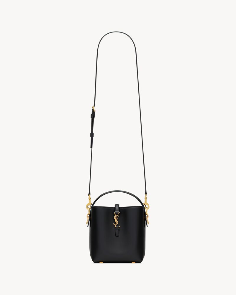 Le 37 leather bucket bag