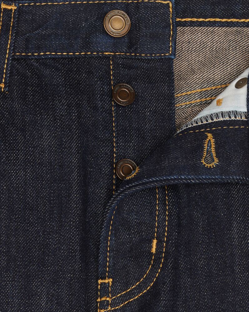Venice jeans in deep blue rinse denim | Saint Laurent | YSL.com