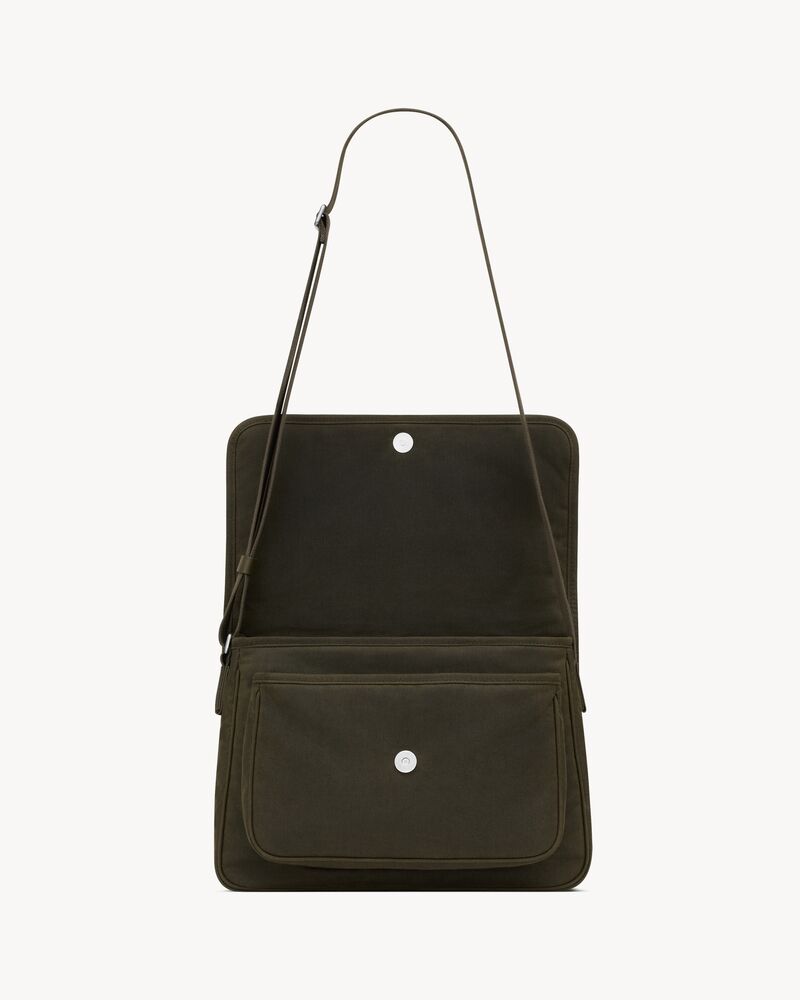 Bolso messenger Niki de lona