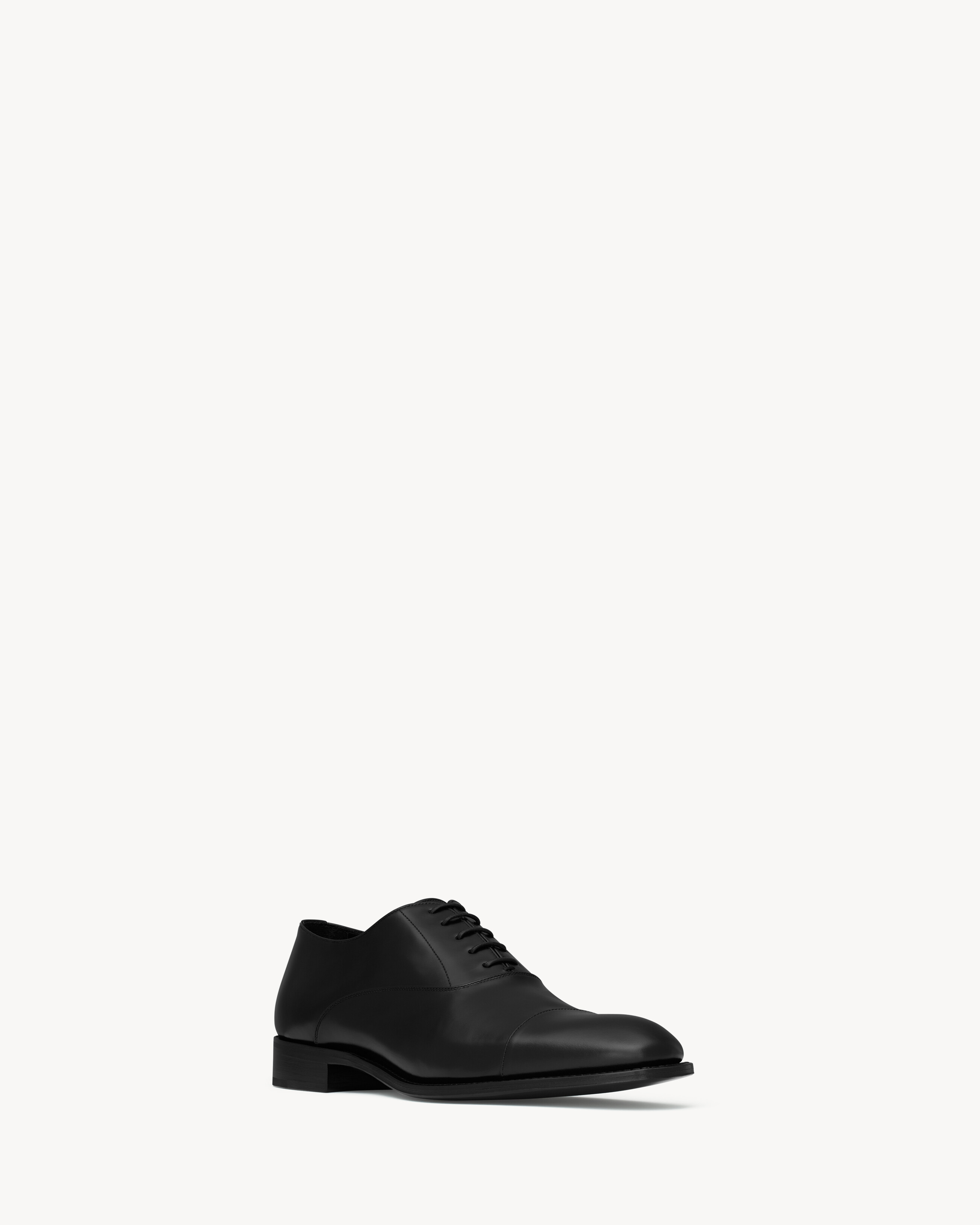 ADRIEN Oxford-Schuhe aus Box Saint Laurent Leder