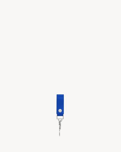 cassandre key ring in smooth leather