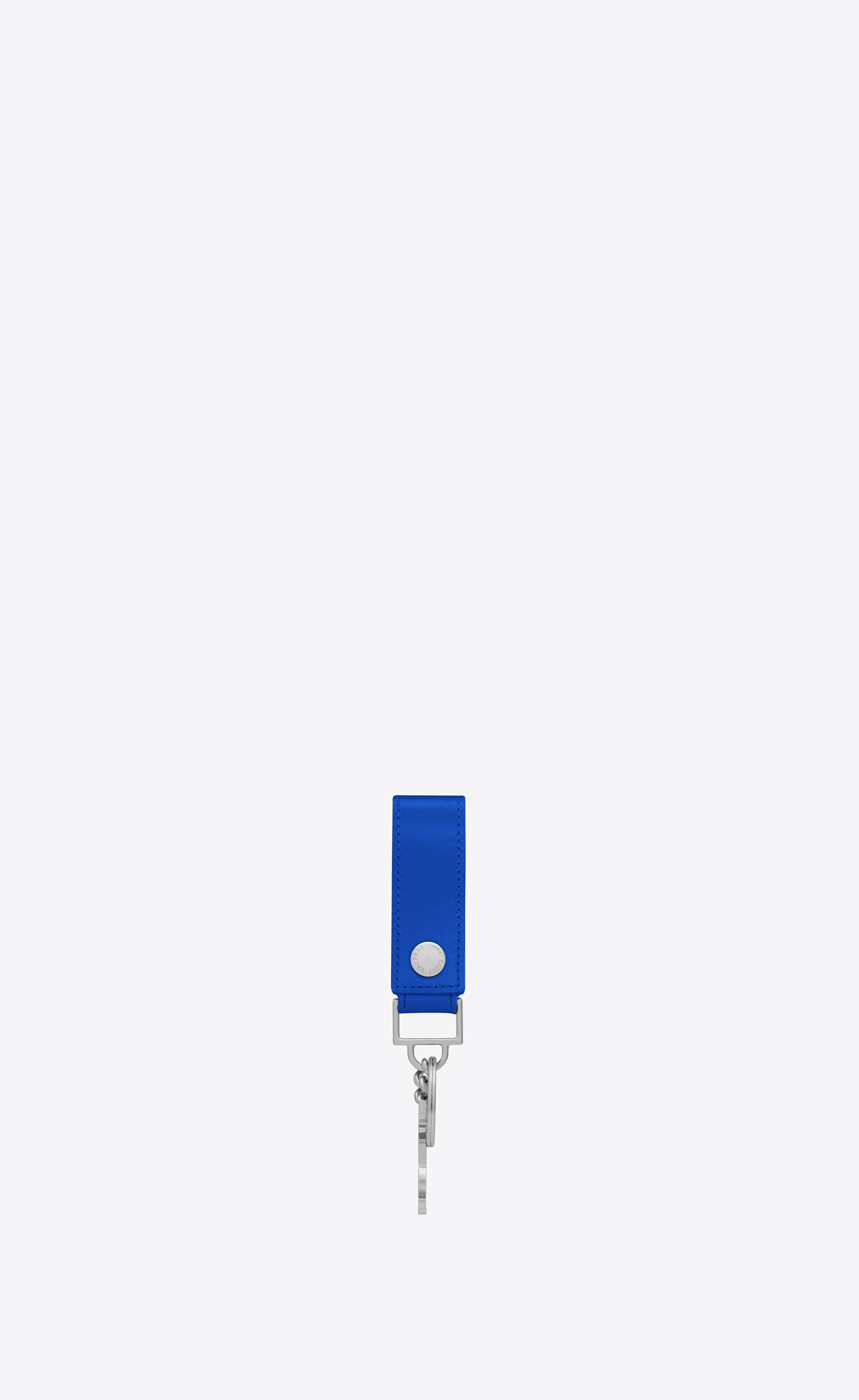 CASSANDRE key ring in smooth leather, Saint Laurent