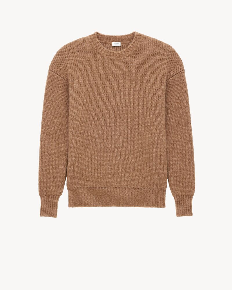 sweater in chunky knit