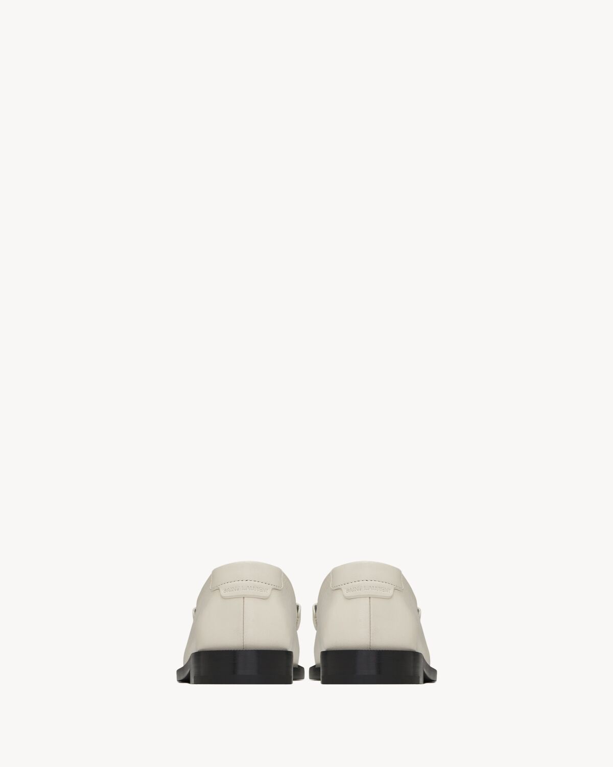 le loafer monogram penny slippers in smooth leather