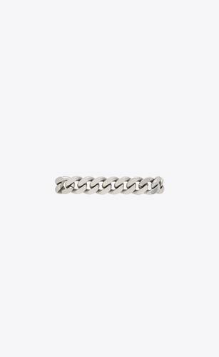 metal curb chain bracelet