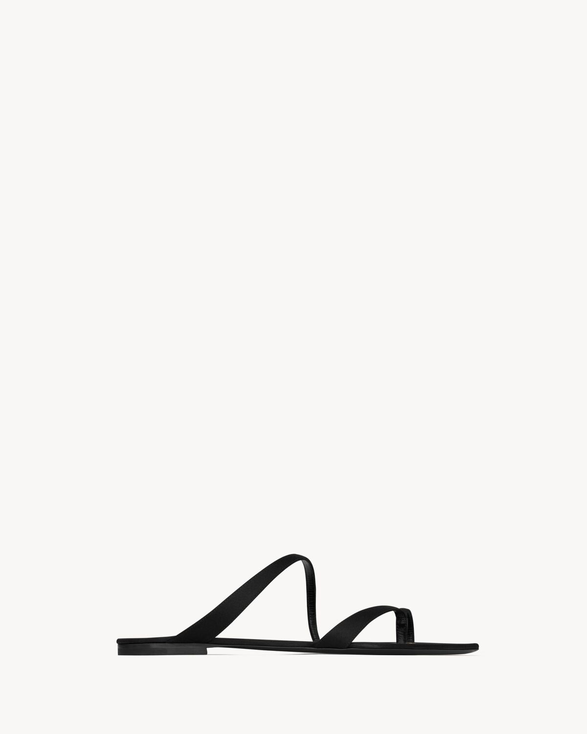TANGER Slides In Satin Crepe Saint Laurent YSL tanger-slides-in-satin-crepe-saint-laurent-ysl