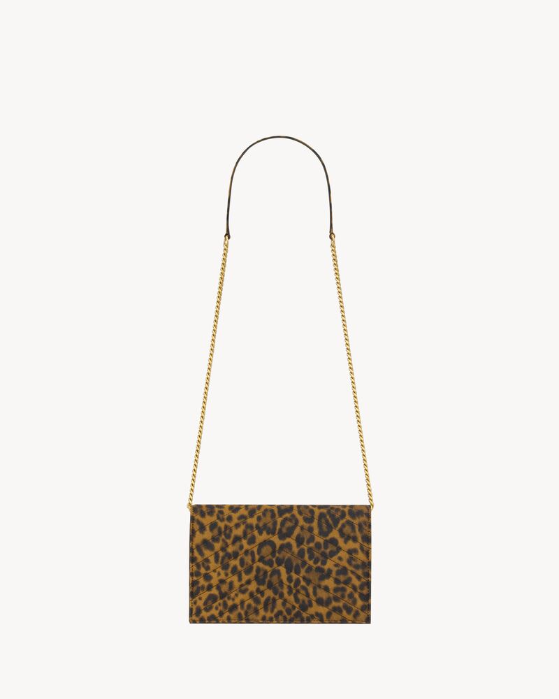 CASSANDRE ENVELOPE CHAIN WALLET EN CANVAS