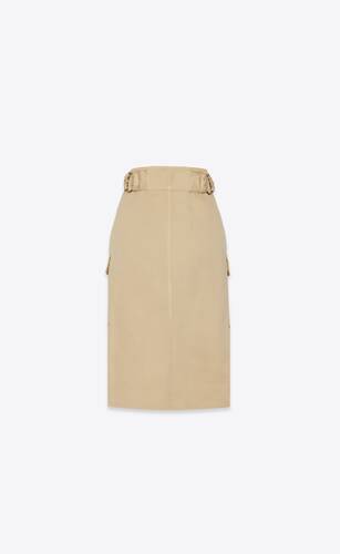 saharienne skirt in cotton