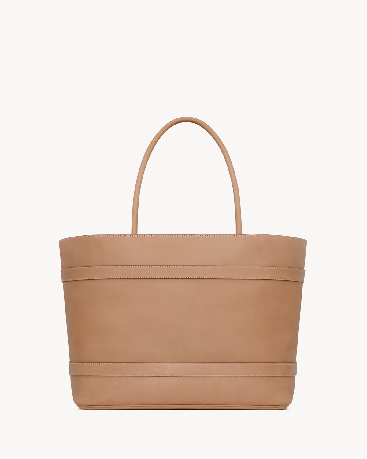 RIVE GAUCHE tote bag in vegetable-tanned leather