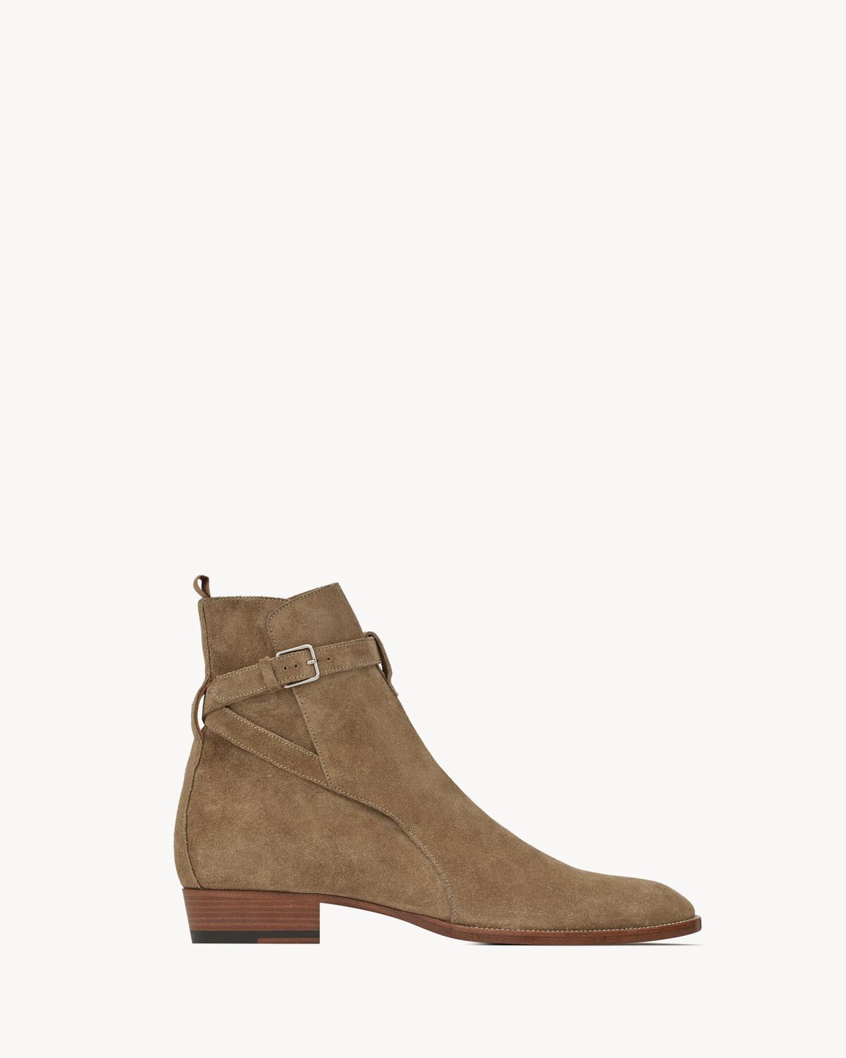 Saint laurent suede shoes on sale