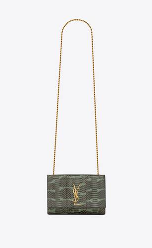 kate small chain bag in boiga snake leather